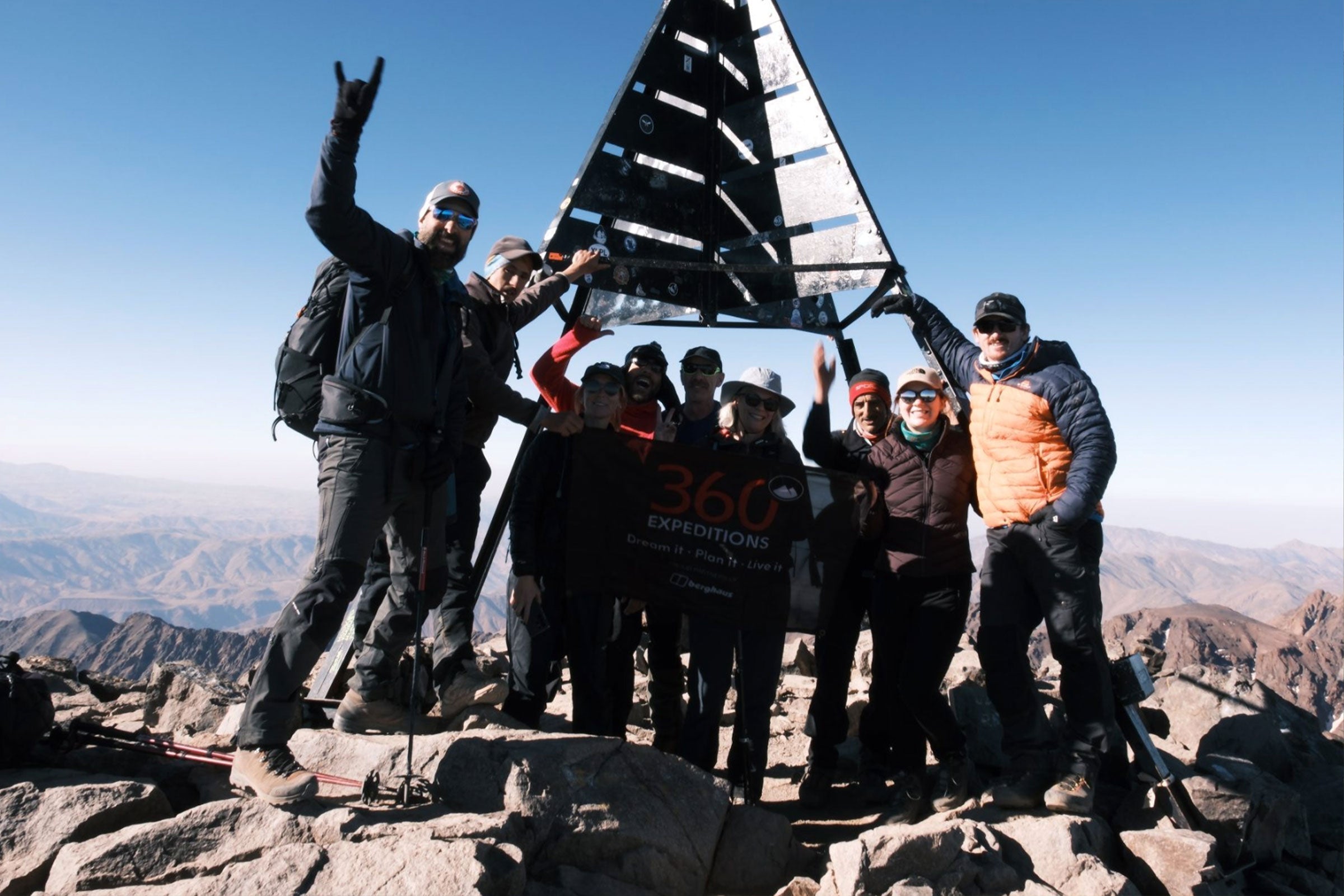Matthew Braun on Mount Toubkal