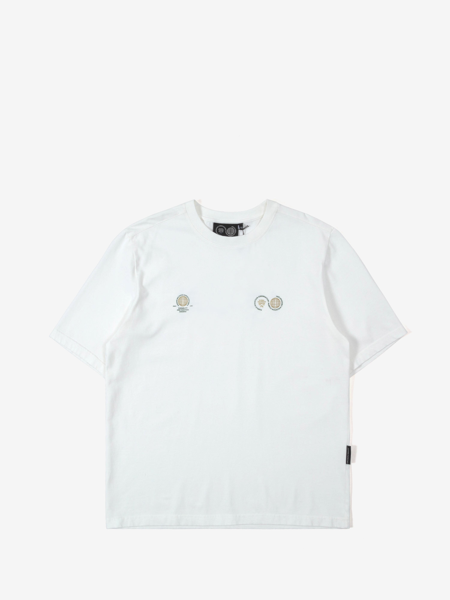 Featured image for “GLOBE SHORT SLEEVE T-SHIRT WHITE”