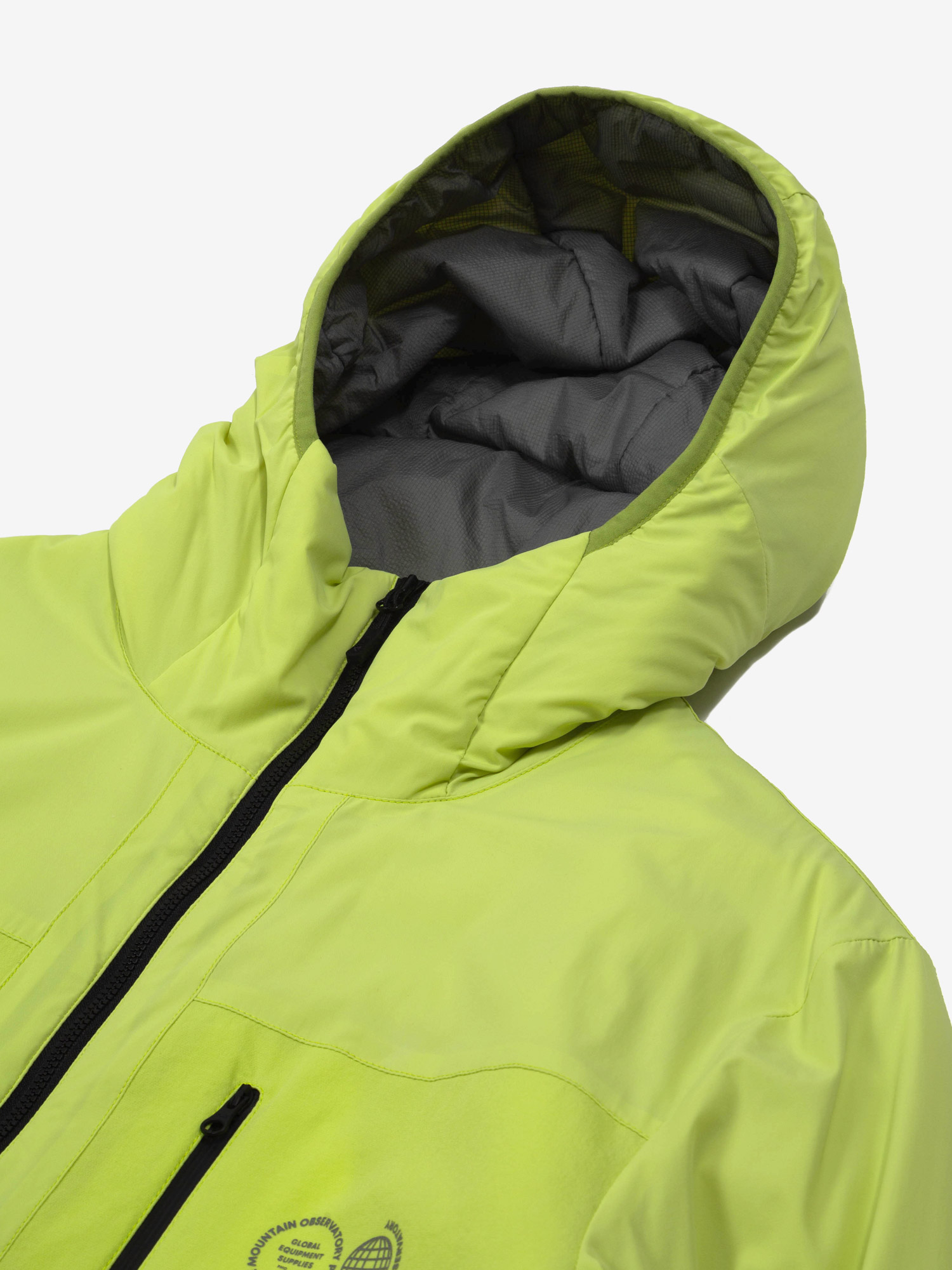 WATER REPEL JACKET IN LIME Purple Mountain Observatory