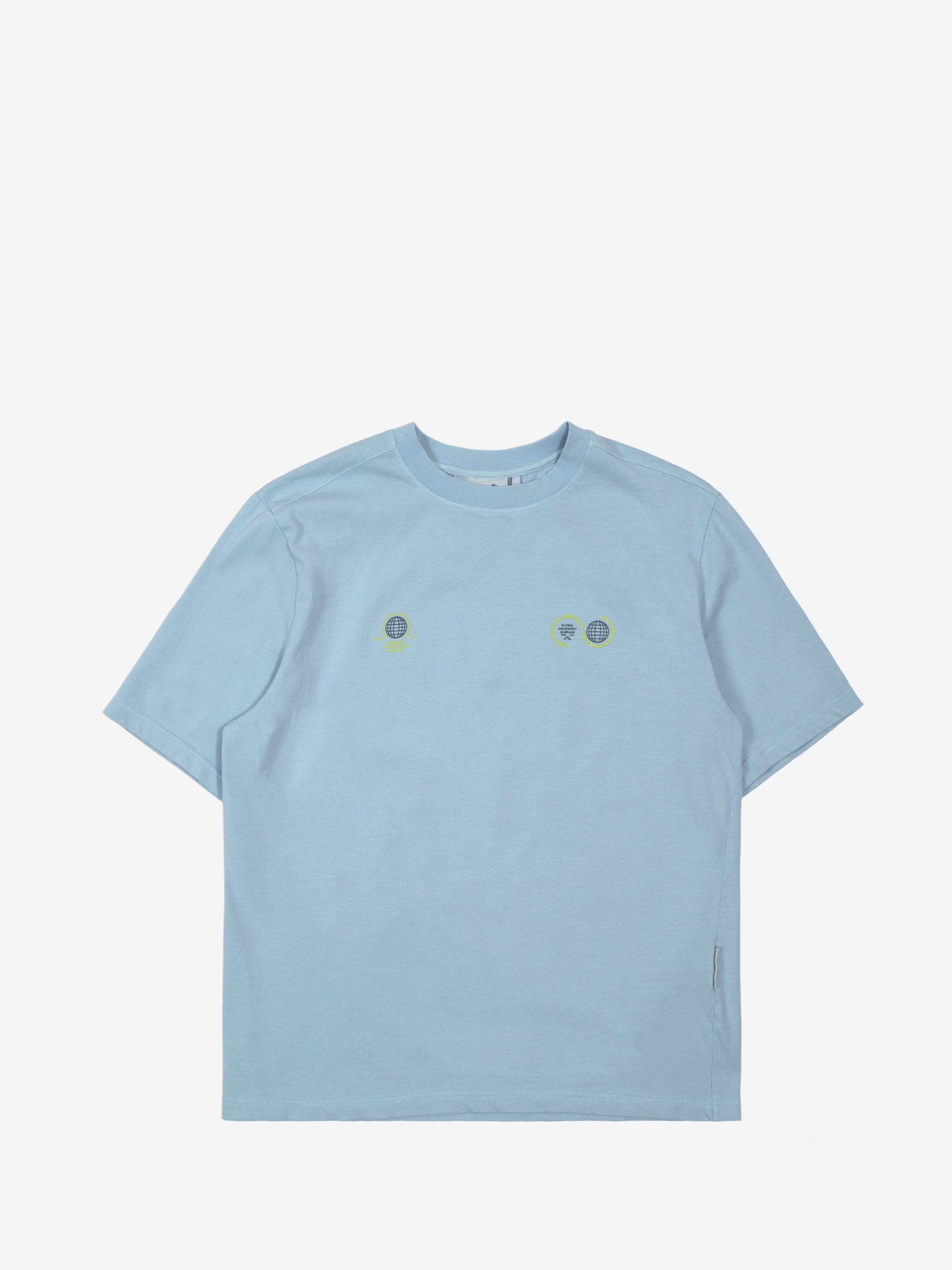 Featured image for “GLOBE SHORT SLEEVE T-SHIRT SKY BLUE”
