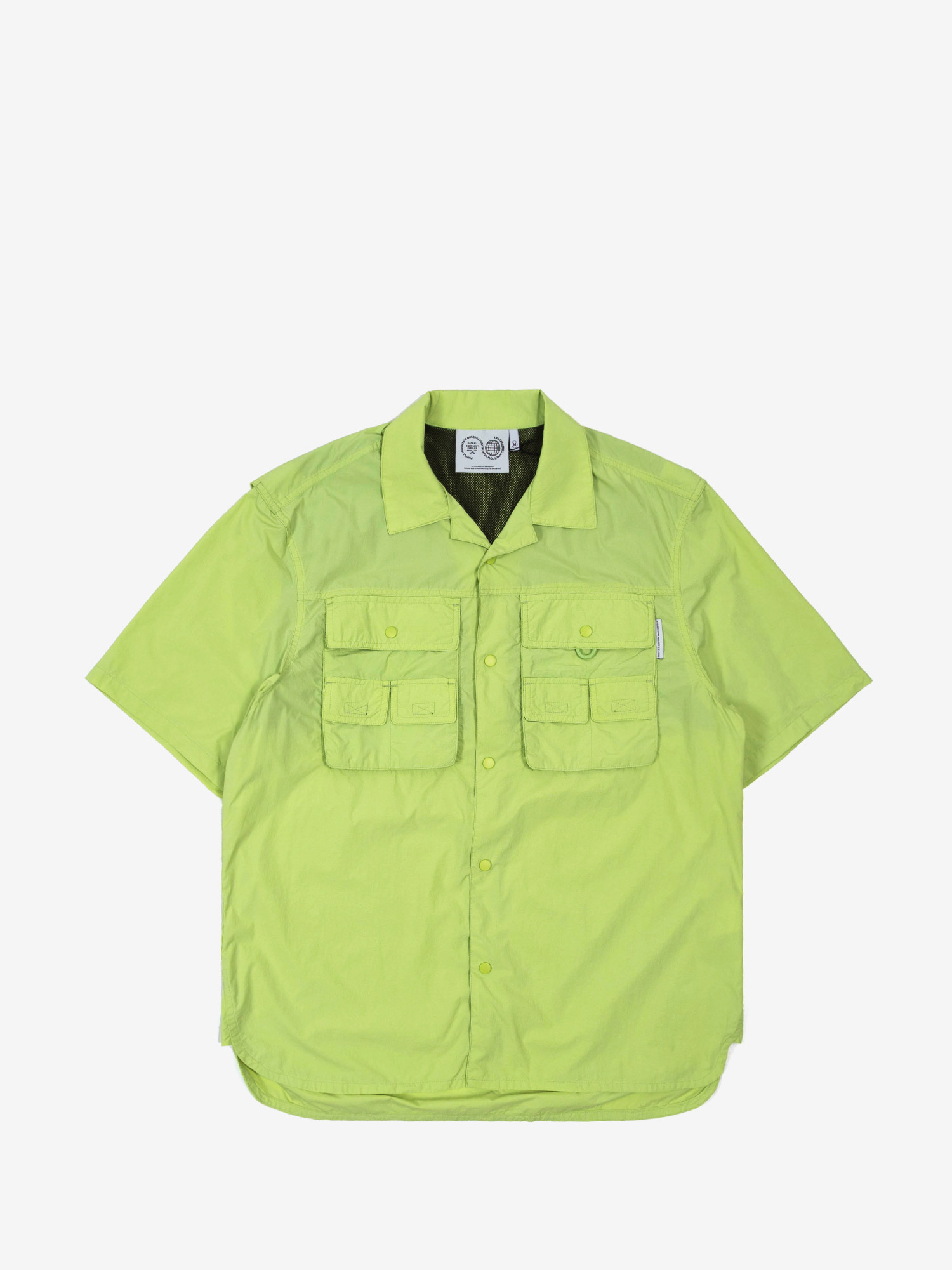 Featured image for “TRAIL MULTI POCKET SHIRT LIME”