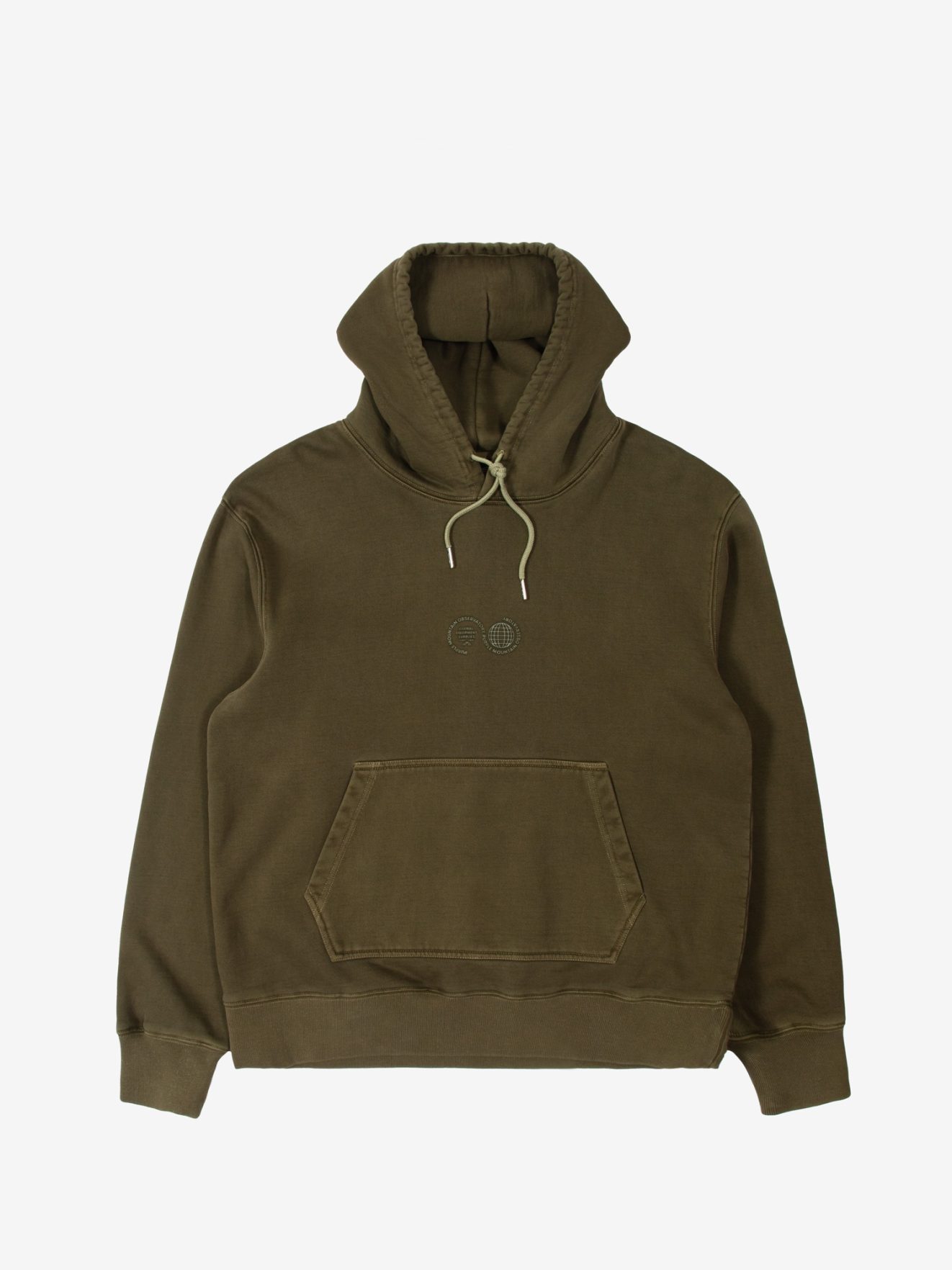 Garment Dye Hoody - Khaki