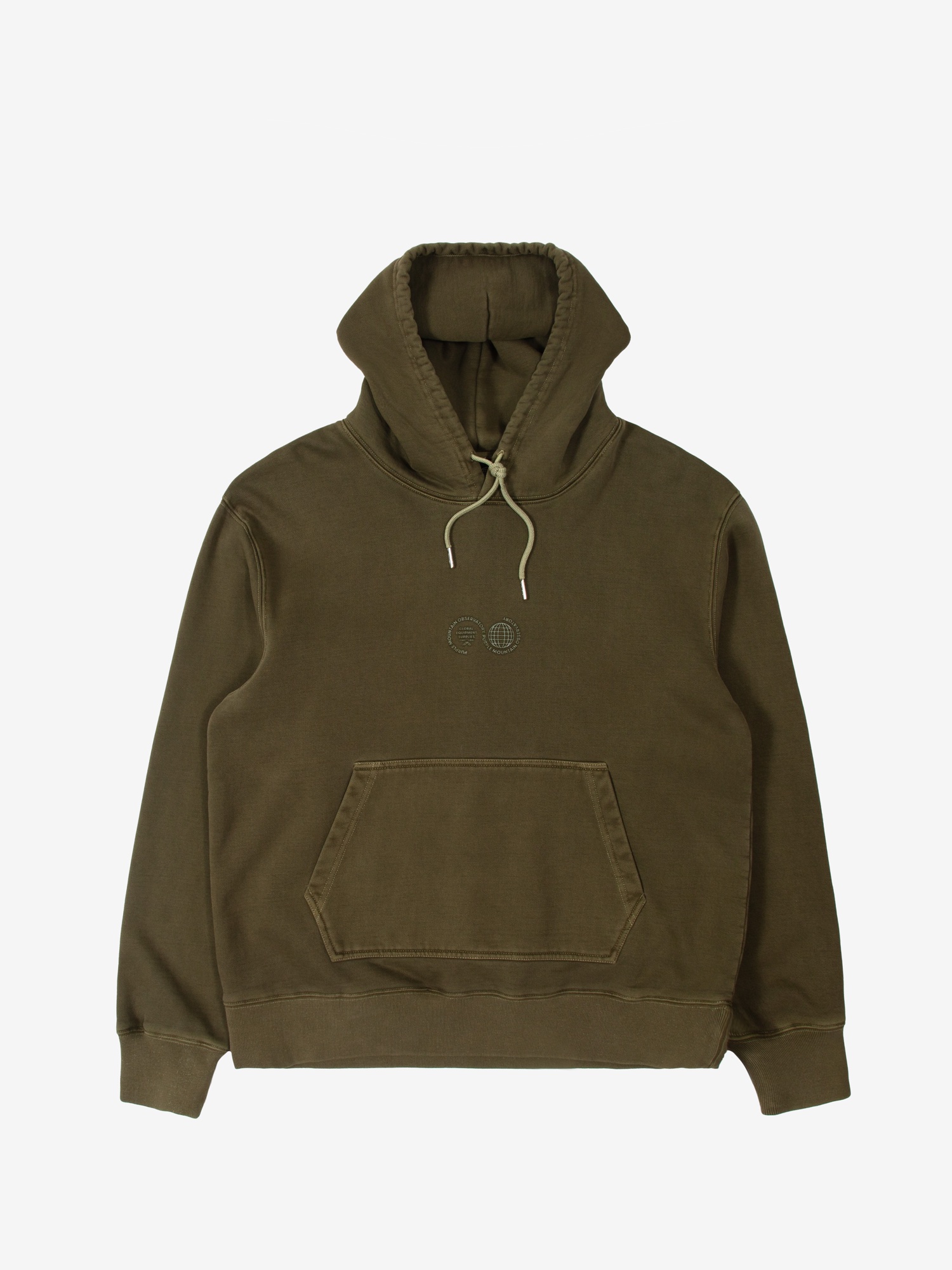 Featured image for “Garment Dye Hoody Khaki”