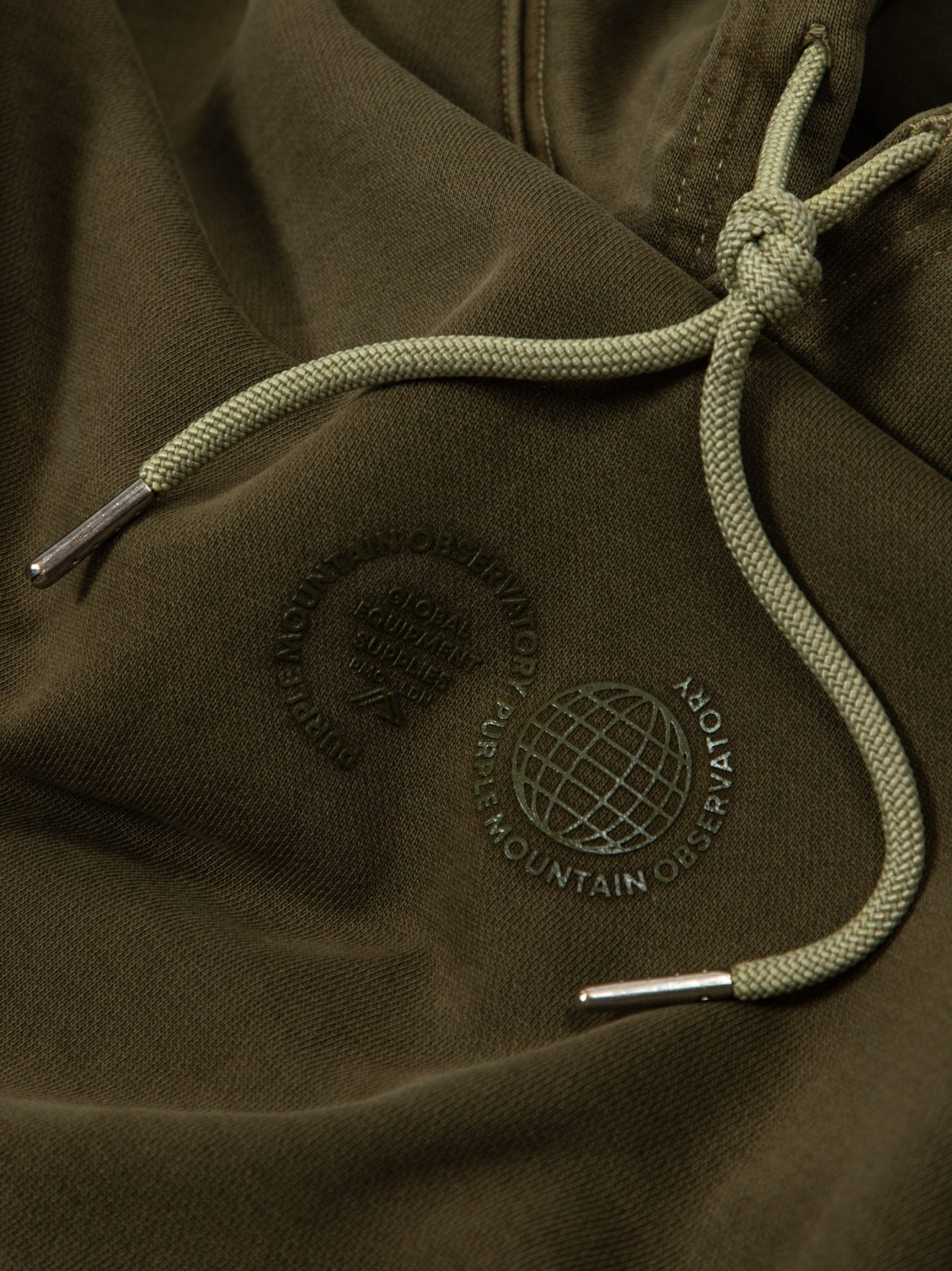 Garment Dye Hoody - Khaki