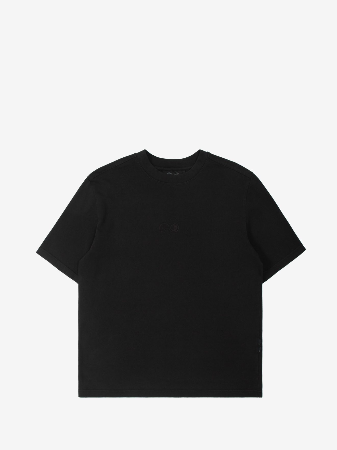 PMO Garment Dye Short Sleeve Black T-Shirt