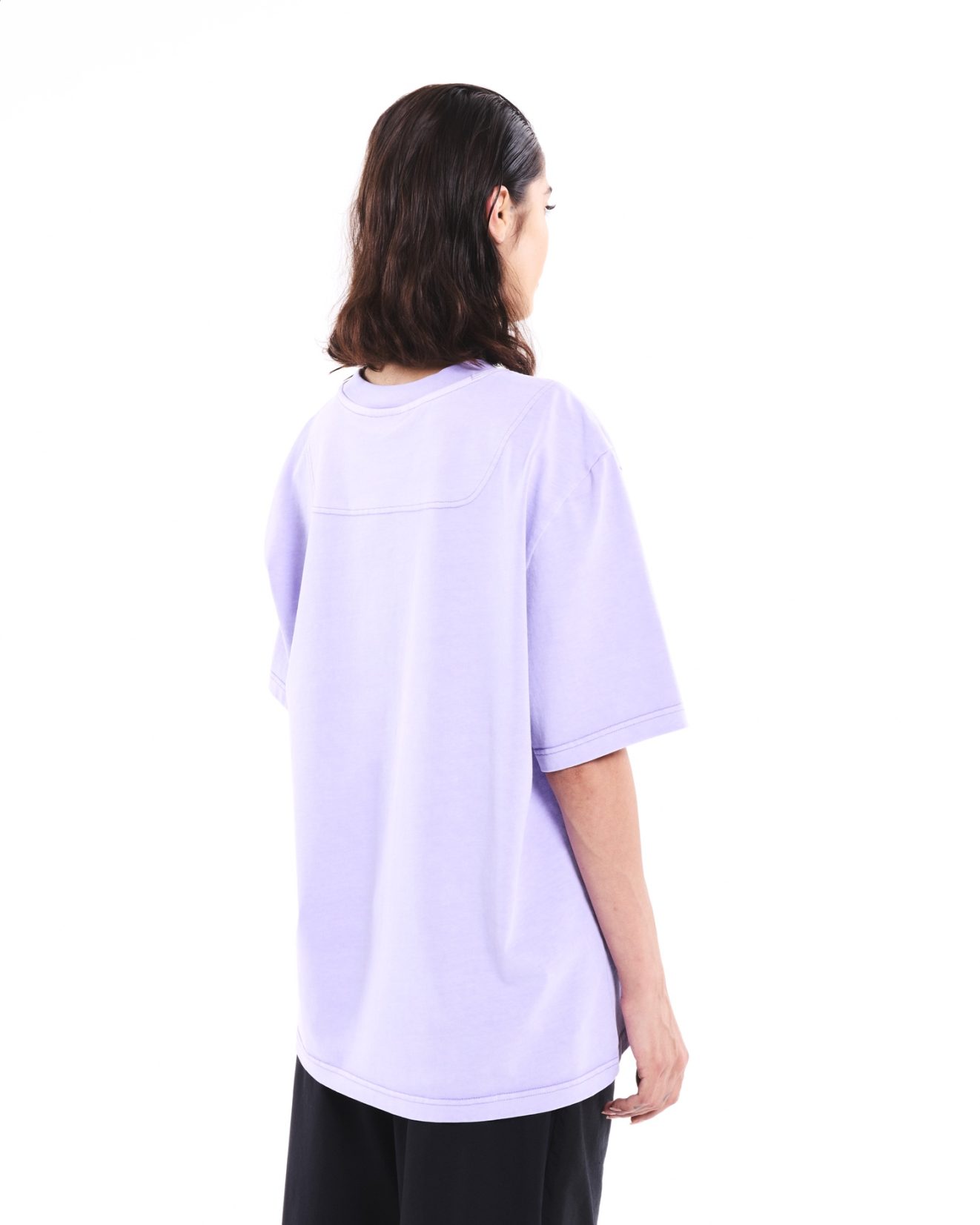 Garment Dyed SS Tee - Lilac