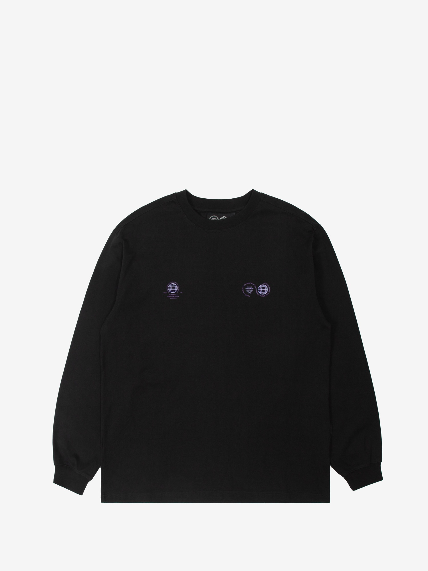 Featured image for “Globe Logo LS Tee Black”