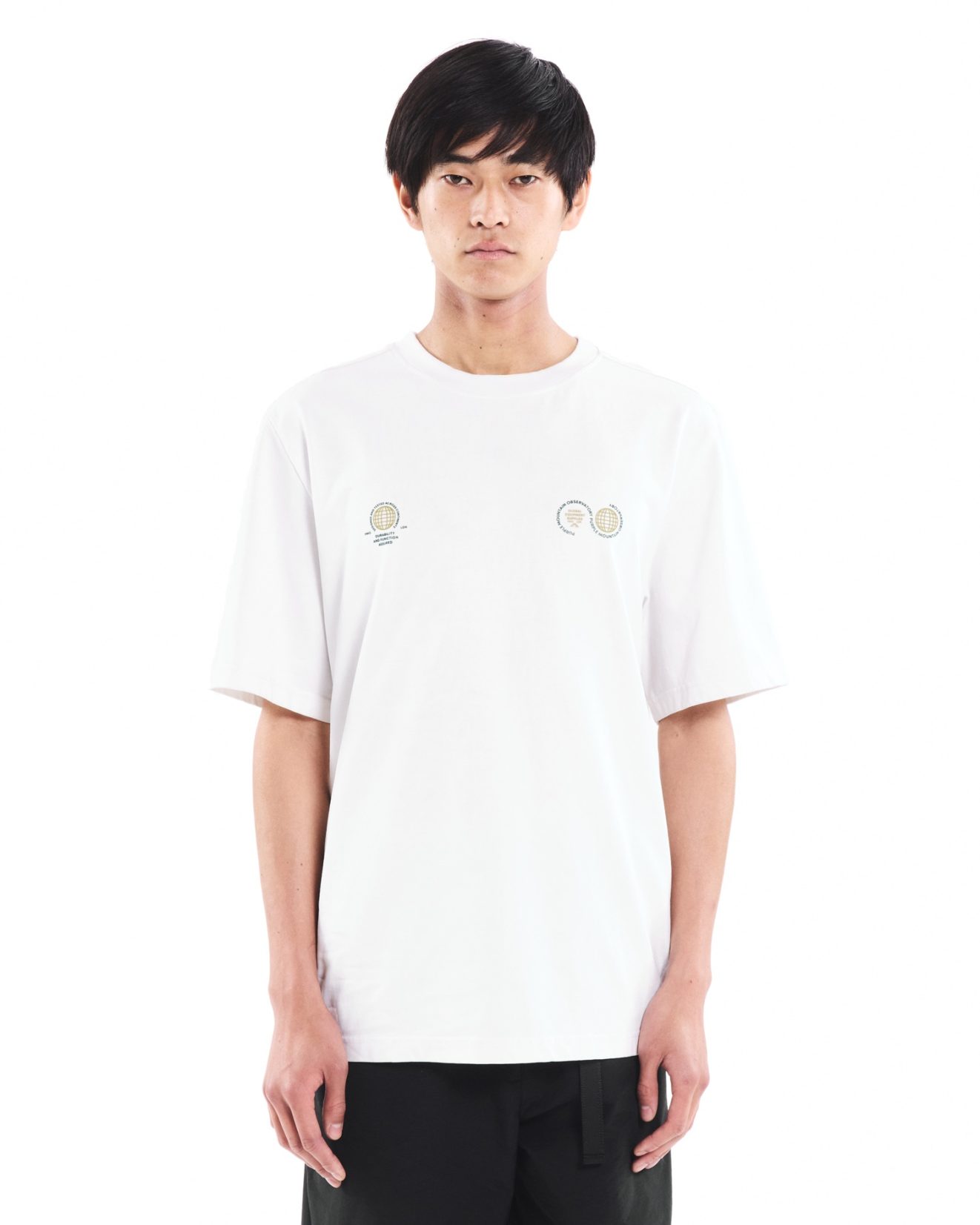 Globe Short Sleeve T-Shirt White