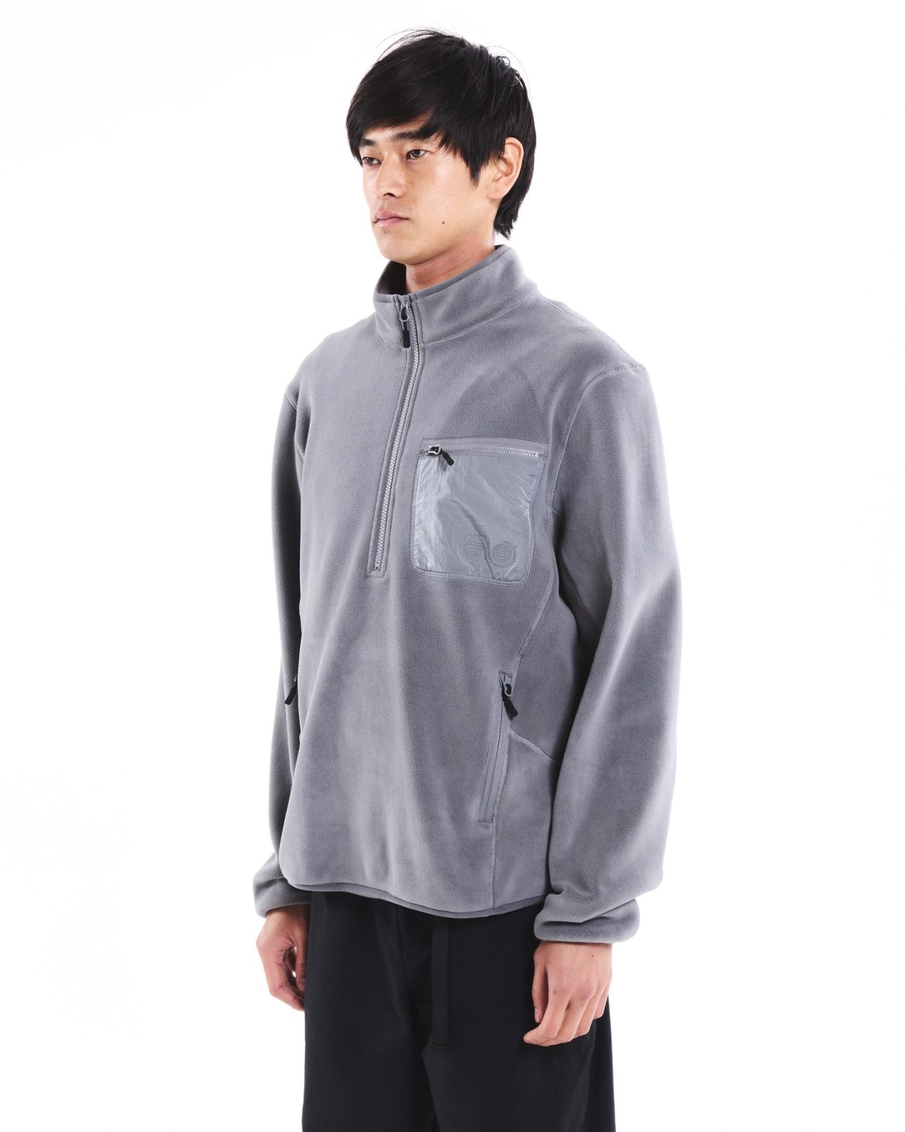 Micro Fleece Over the head - Grey