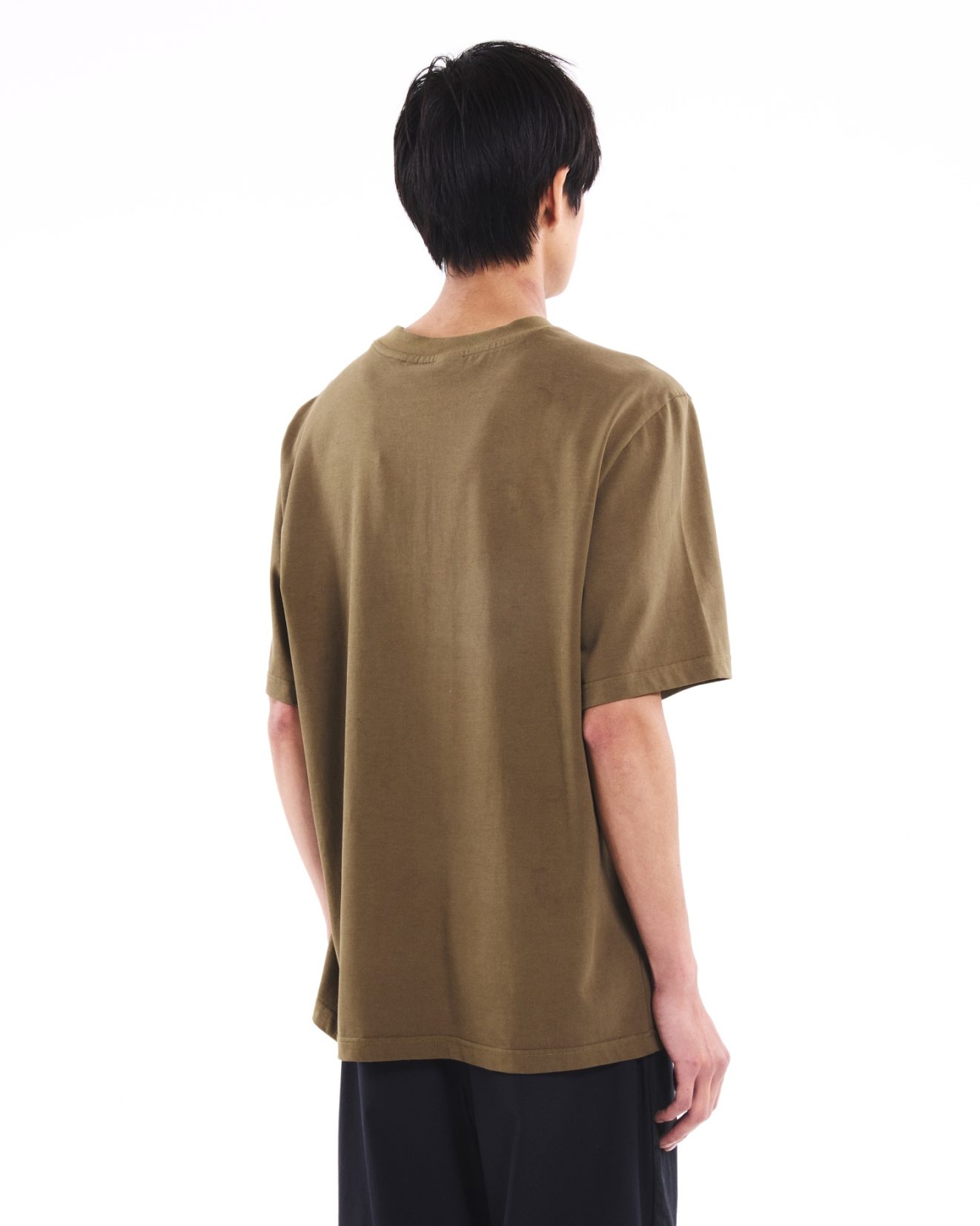 Tonal Logo SS Tee - Khaki