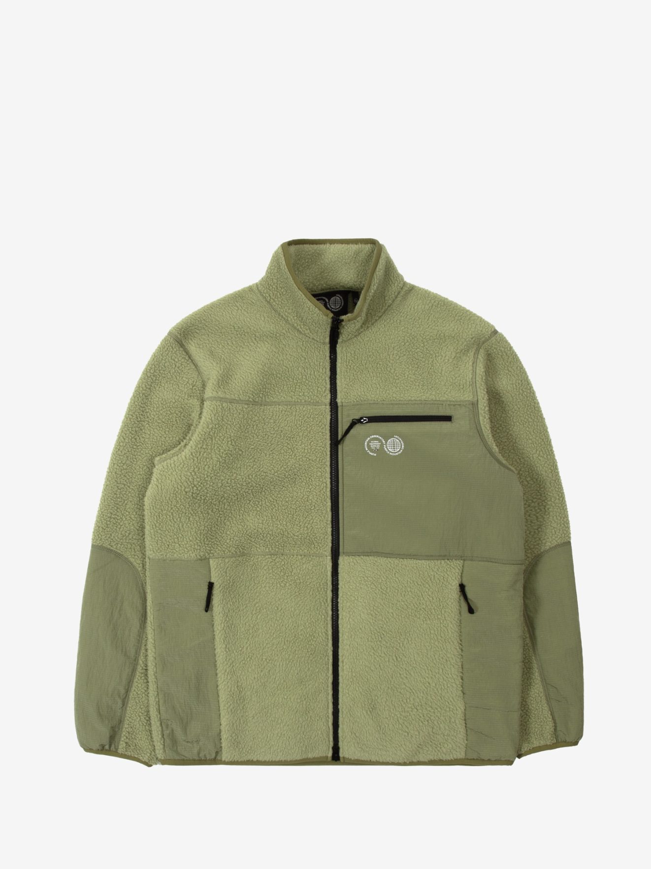 Sherpa Zip Thru - Sage