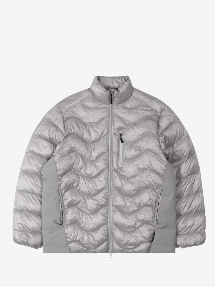 Waves Light Puffer Grey