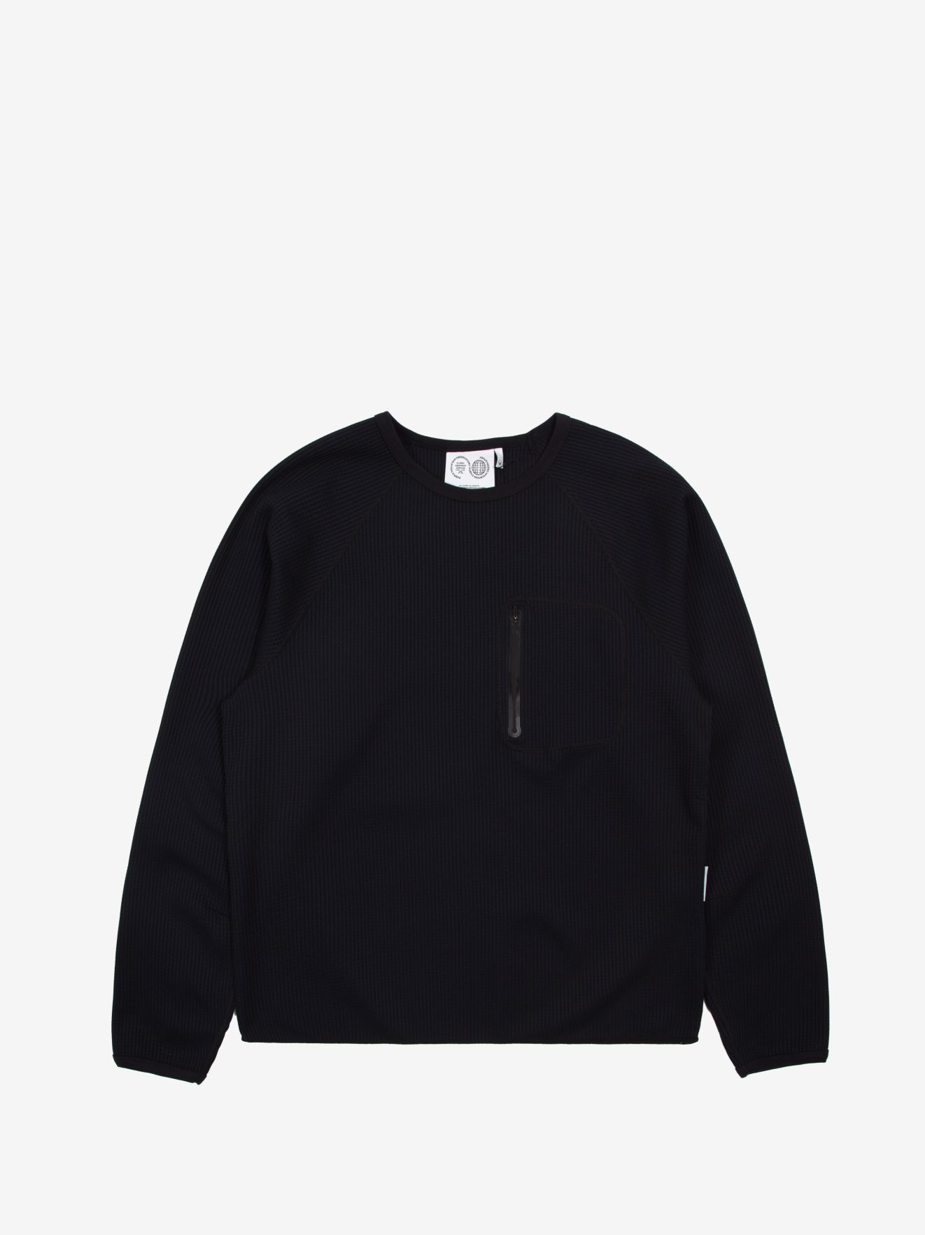 Waffle LS - Black