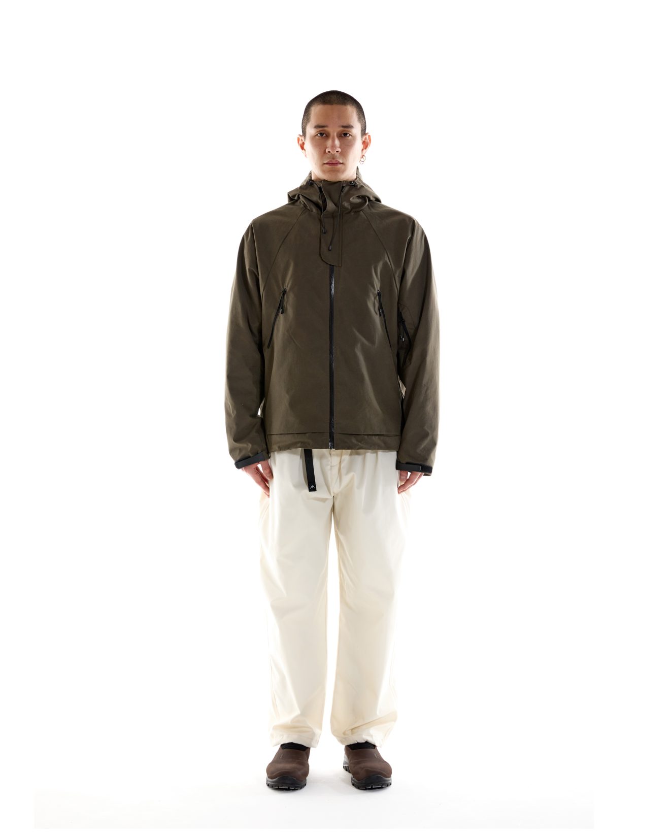 Cygnus Wax Jacket - P200 Washwax Khaki - Image 2