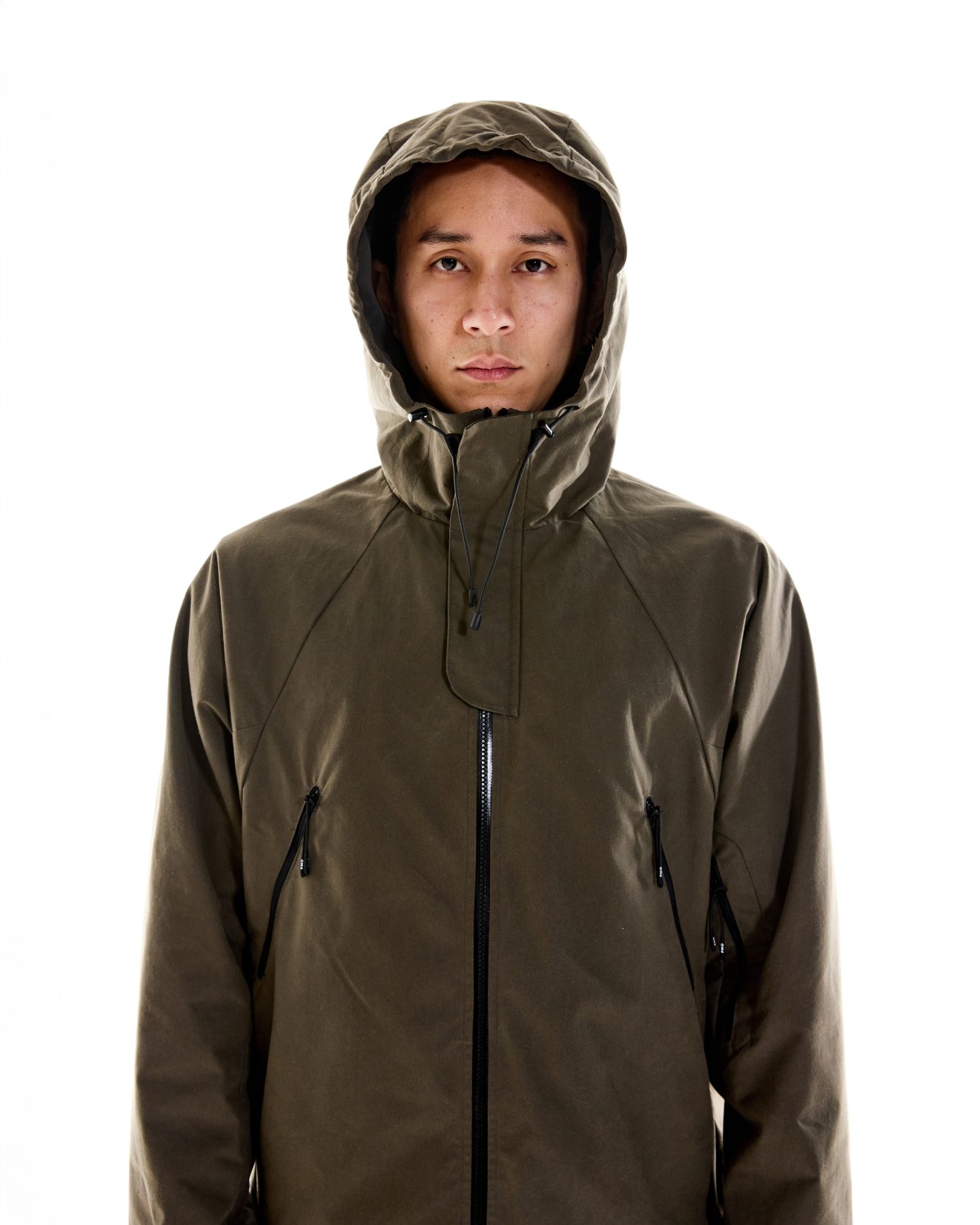 Cygnus Wax Jacket - P200 Washwax Khaki - Image 5