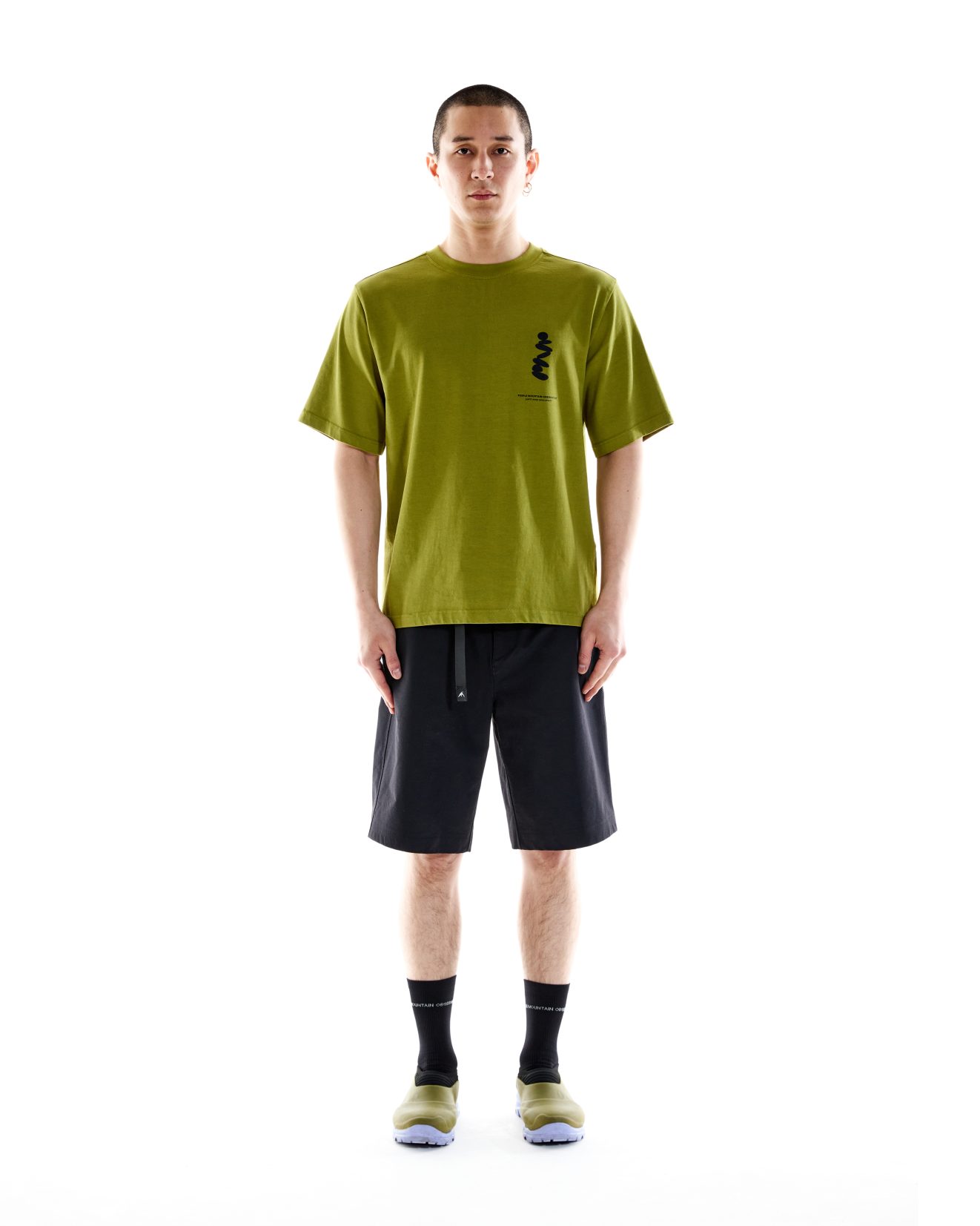 Boulders SS Tee Olive - Image 2