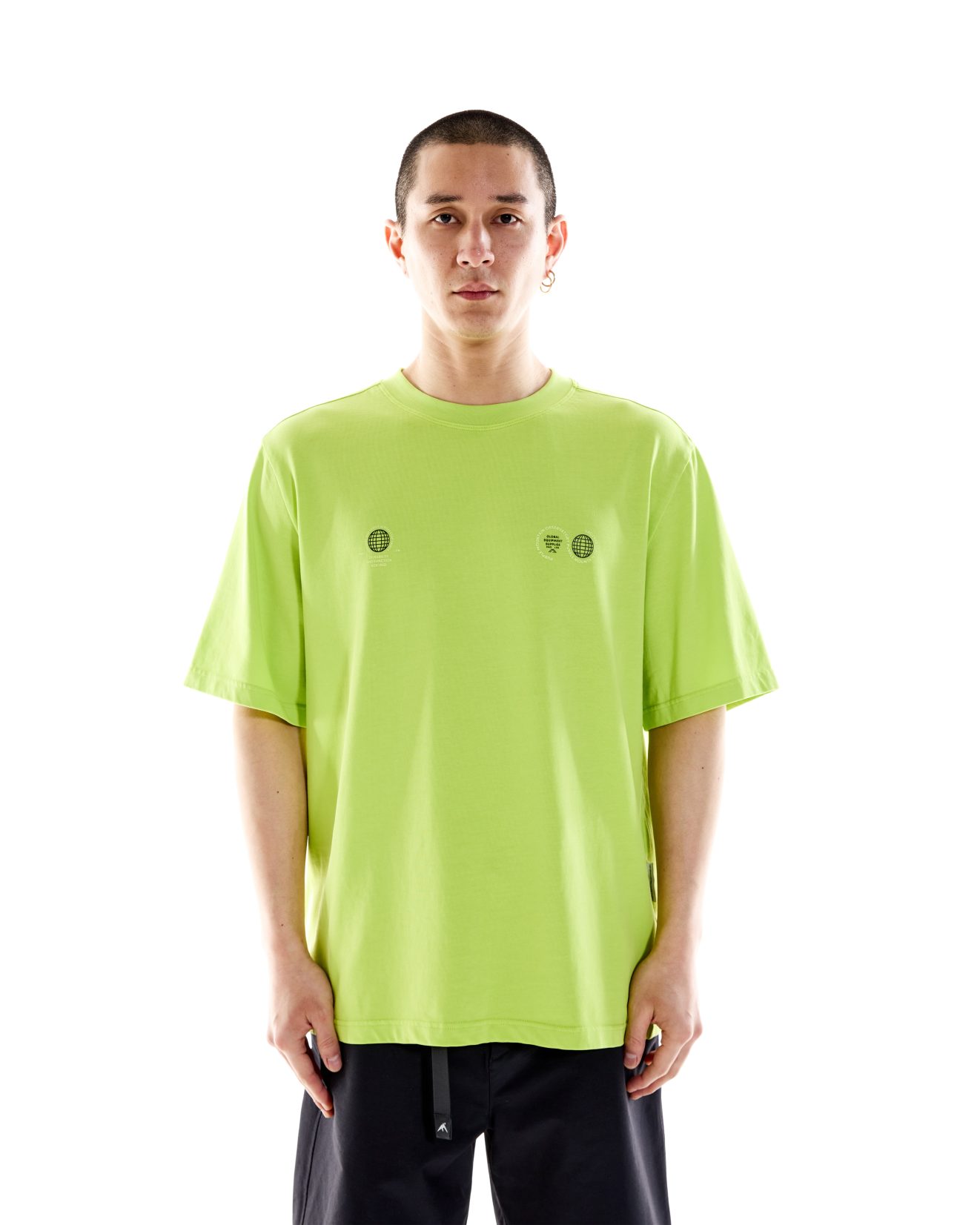 Globe SS Tee Lime - Image 3