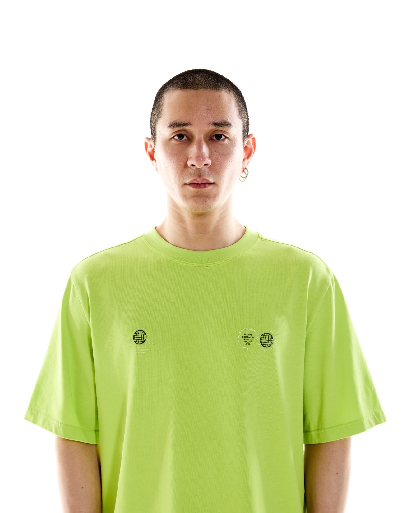 Globe SS Tee Lime - Image 4