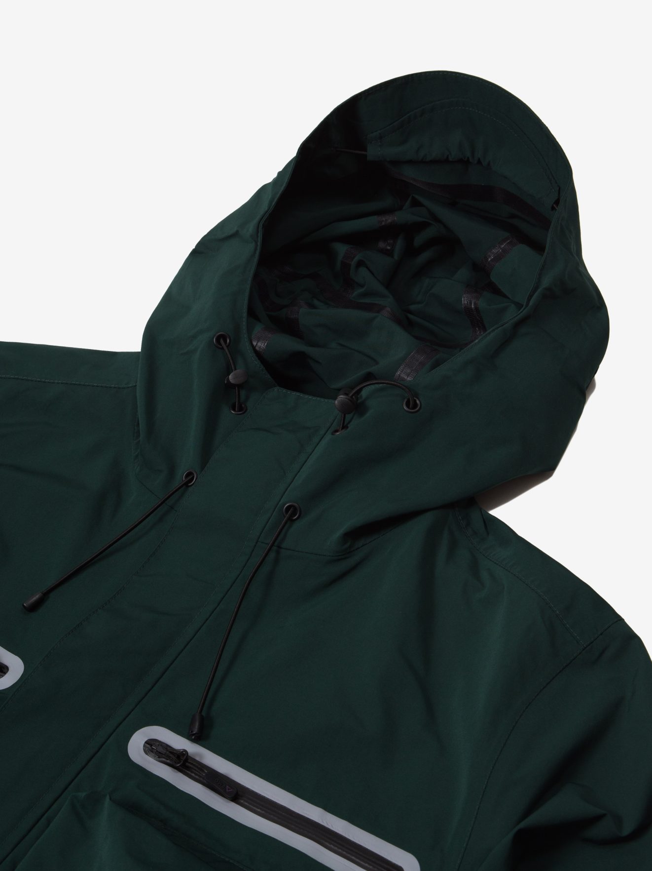 Hooded Climate Jacket - Pine Green - Image 7