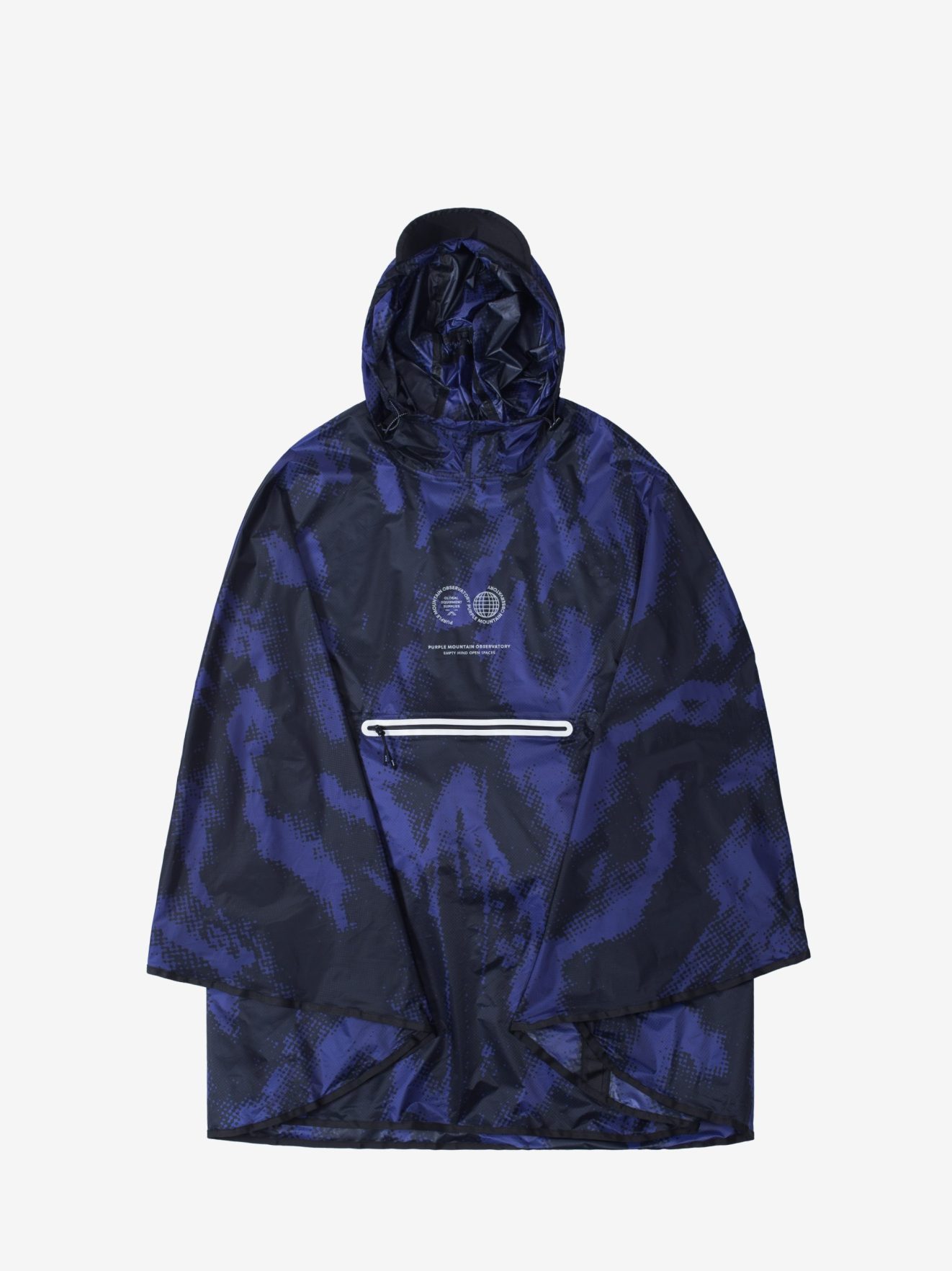 Mountain Poncho - Purple Camo