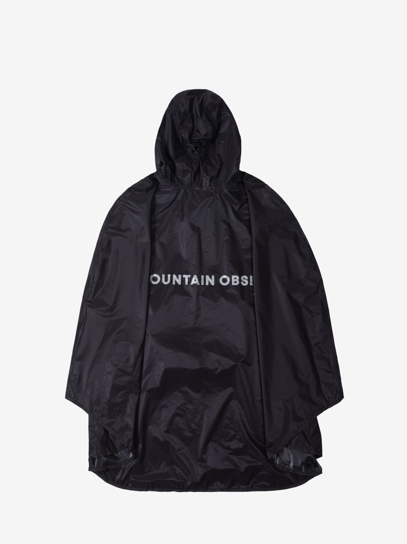 Mountain Poncho - Black - Image 2