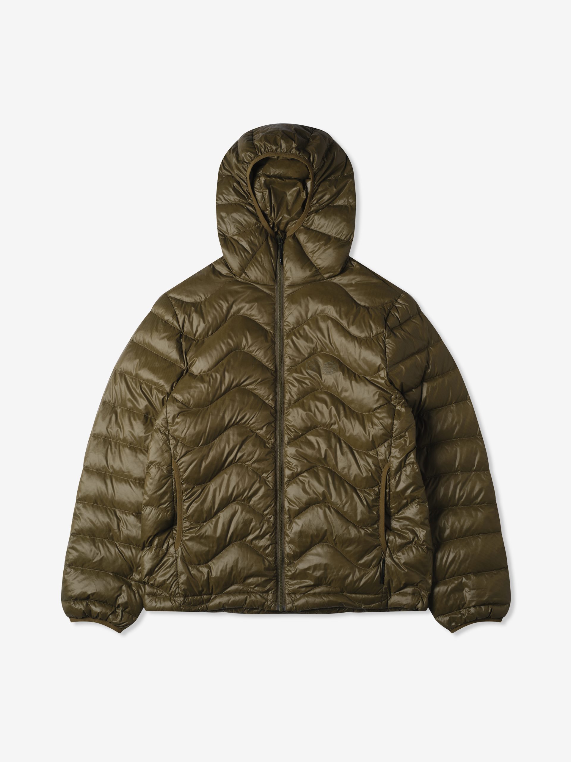 Featured image for “Waves Hooded Puffer | Dark Olive”