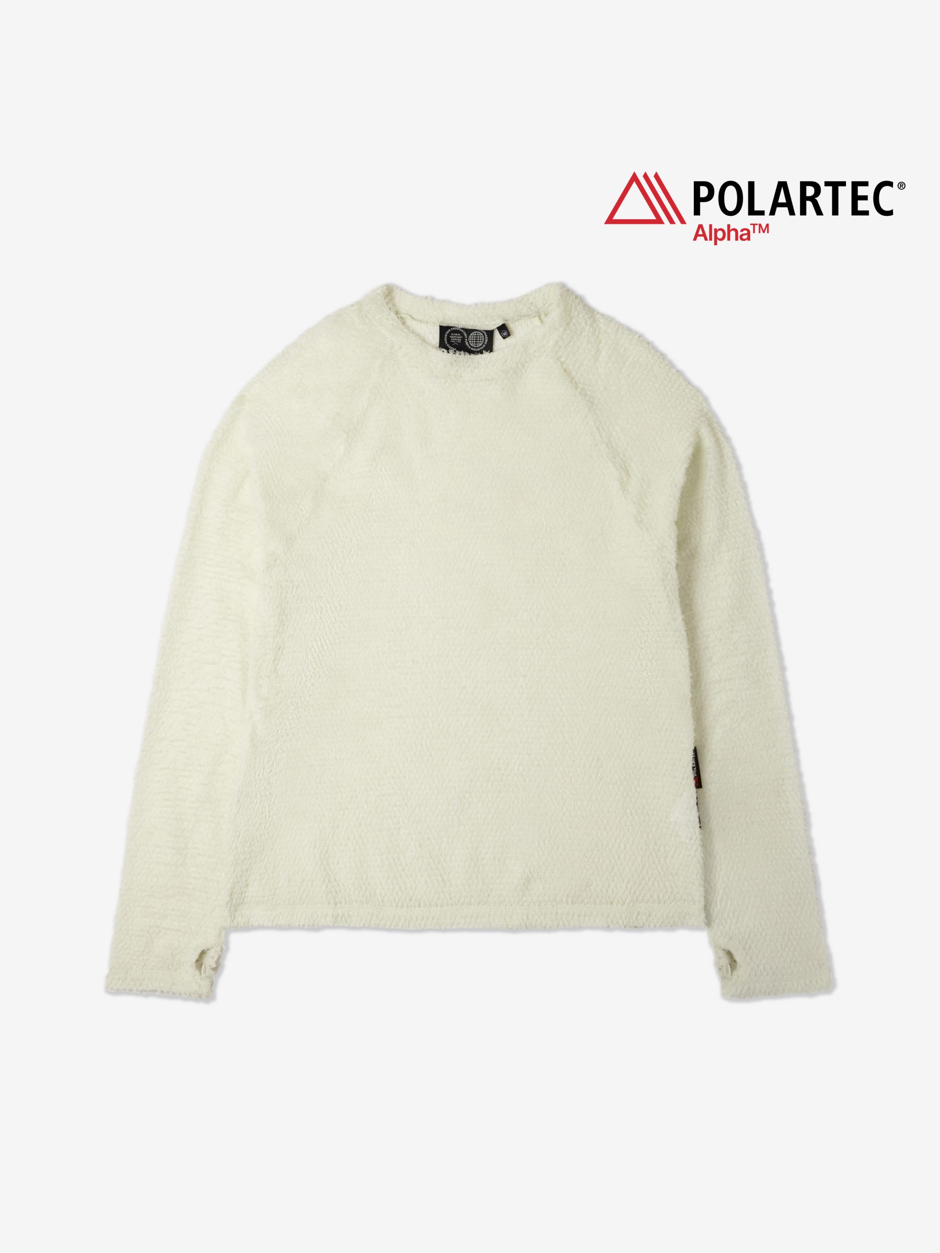 Featured image for “Polartec® Alpha™ Pullover | Cream”