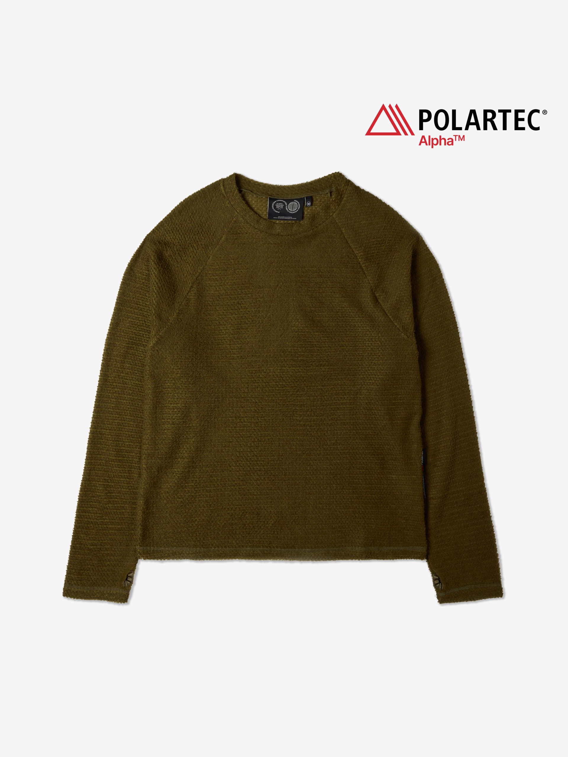 Featured image for “Polartec® Alpha™ Pullover | Olive”